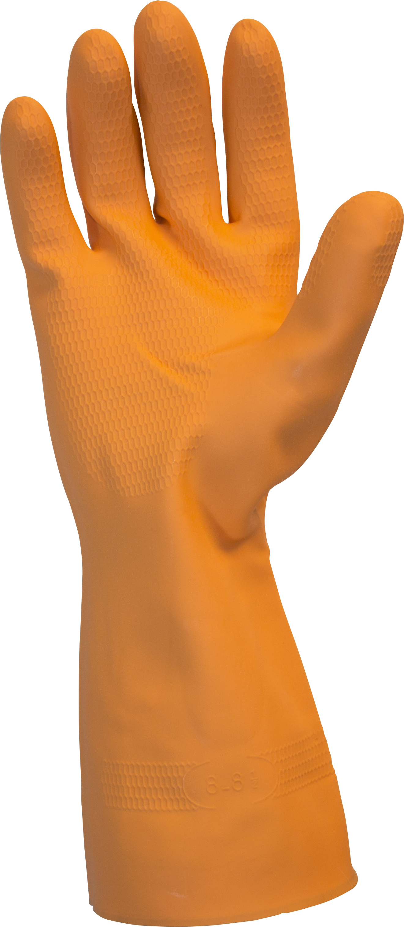28 MIL, Orange Flock Lined Neoprene Latex Blend X-Large (10 dozen per case)